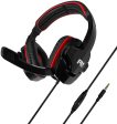 MODOHE XP14 Stereo Gaming Headset with Mic for, PS4, Xbox One, Switch and PC - Red on Sale