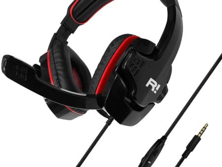 MODOHE XP14 Stereo Gaming Headset with Mic for, PS4, Xbox One, Switch and PC - Red on Sale