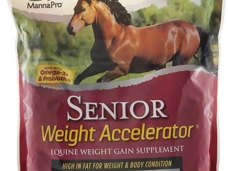 Manna Pro Senior Weight Accelerator for Horses, 8 lb Online Hot Sale