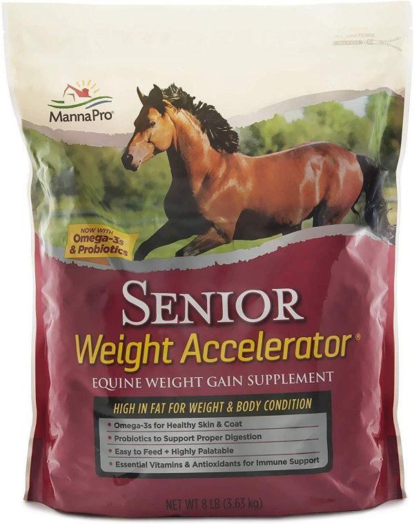 Manna Pro Senior Weight Accelerator for Horses, 8 lb Online Hot Sale