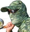 Aqua Design Fishing Hunting Masks Neck Gaiters for Men and Youth: UPF 50+ Sun Mask Protection: Camo Half Face Cover Balaclava Bandana on Sale