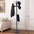 Tangkula 72  Metal Coat Hat Tree Stand with Umbrella Holder Coat Hanger Home Decor Online Hot Sale