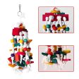 RYPET Bird Chewing Toy - Parrot Cage Bite Toys Wooden Block Bird Parrot Toys for Small and Medium Parrots and Birds For Cheap